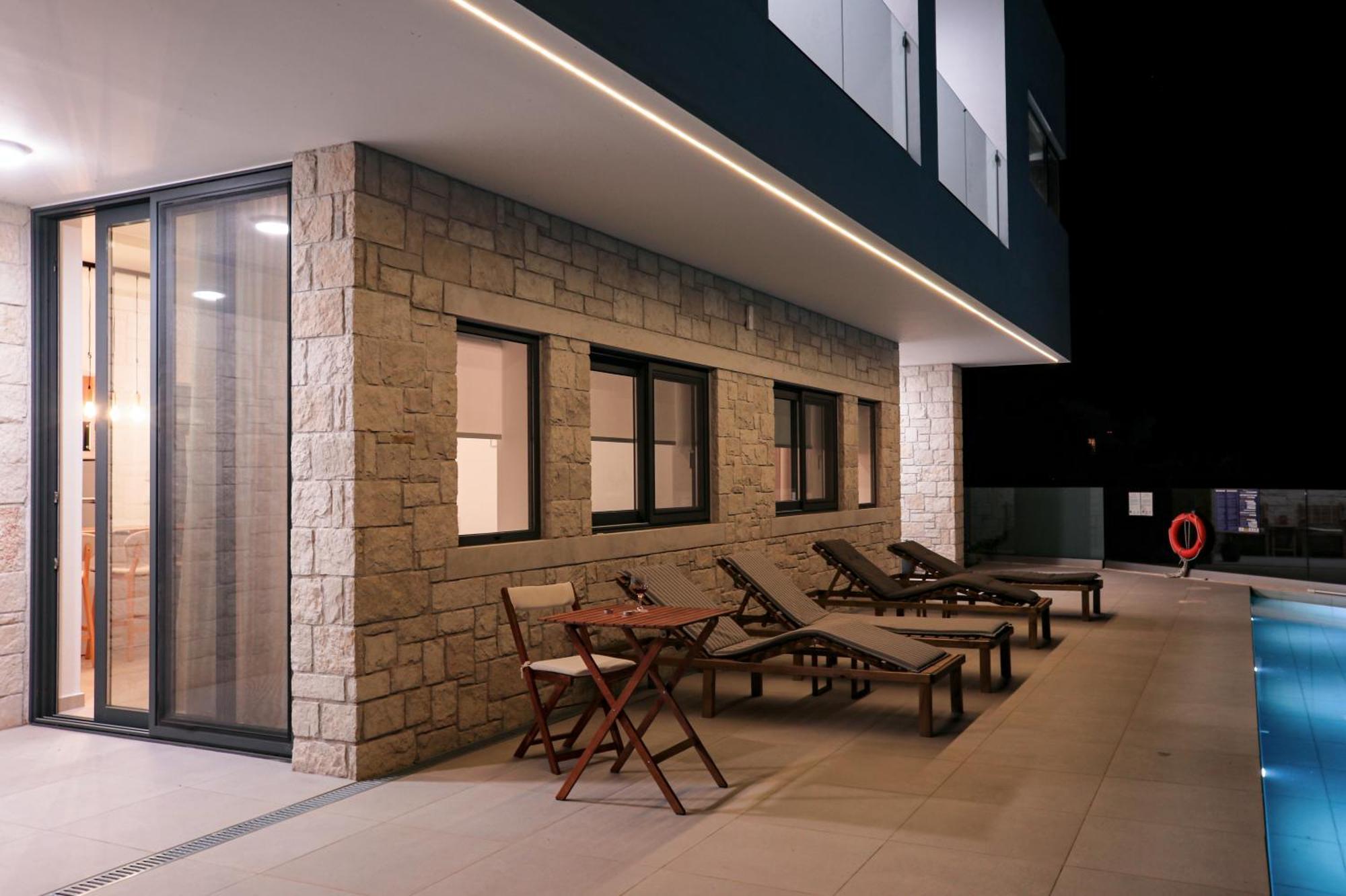 Апартаменти Cream Cozy Getaway - 3 Pearls Pool Retreat Dempla Екстер'єр фото